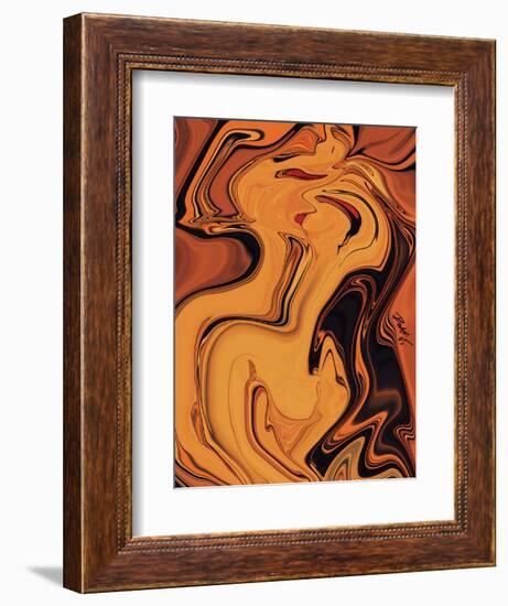 Passion 4-Rabi Khan-Framed Art Print