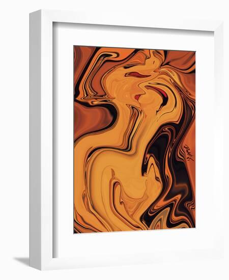 Passion 4-Rabi Khan-Framed Art Print