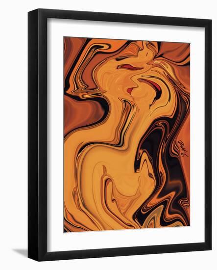 Passion 4-Rabi Khan-Framed Art Print