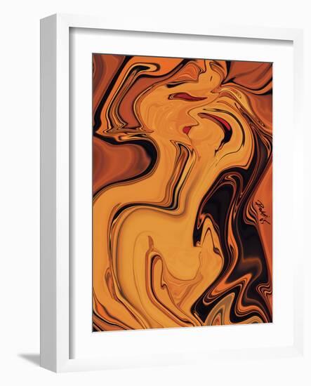 Passion 4-Rabi Khan-Framed Art Print