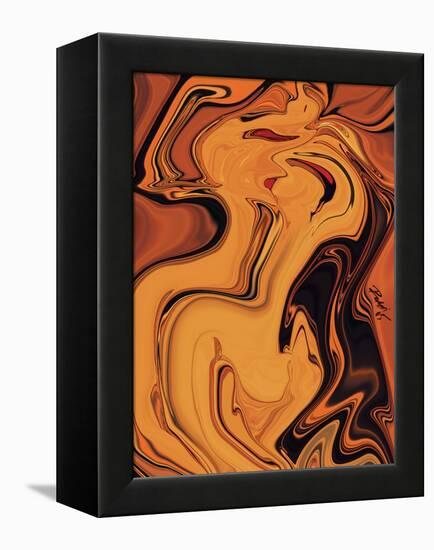 Passion 4-Rabi Khan-Framed Stretched Canvas