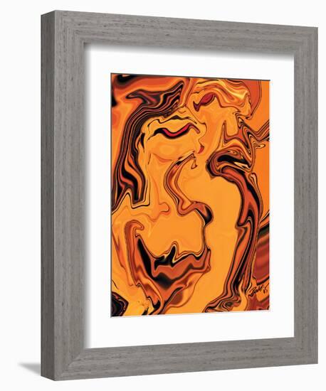 Passion 5-Rabi Khan-Framed Art Print