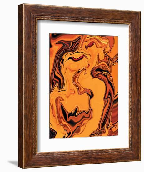 Passion 5-Rabi Khan-Framed Art Print