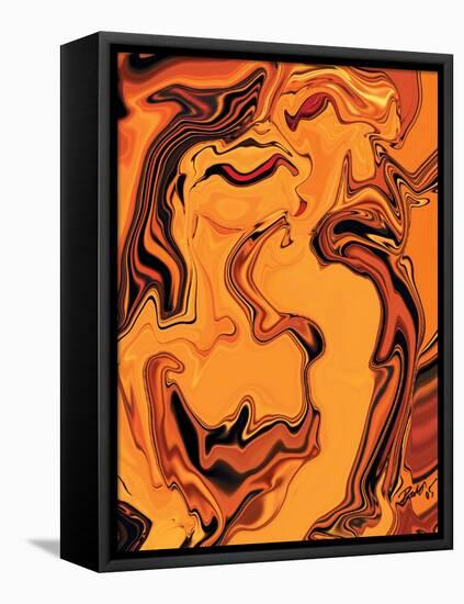 Passion 5-Rabi Khan-Framed Stretched Canvas