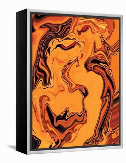 Passion 5-Rabi Khan-Framed Stretched Canvas