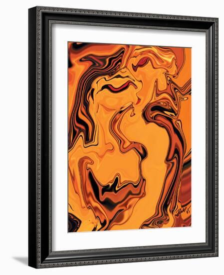 Passion 5-Rabi Khan-Framed Art Print