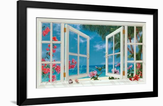 Passion and Coconuts-Lynn Fecteau-Framed Art Print