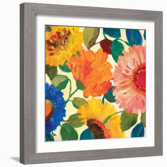 Passion Flowers 1-Kim Parker-Framed Giclee Print