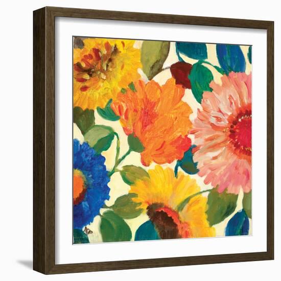 Passion Flowers 1-Kim Parker-Framed Giclee Print