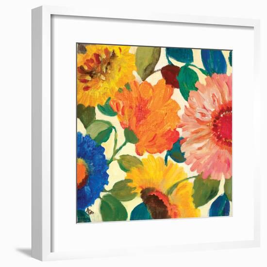 Passion Flowers 1-Kim Parker-Framed Giclee Print