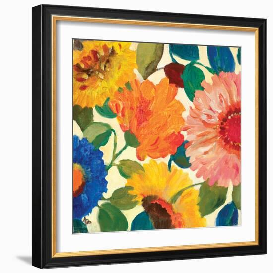 Passion Flowers 1-Kim Parker-Framed Giclee Print