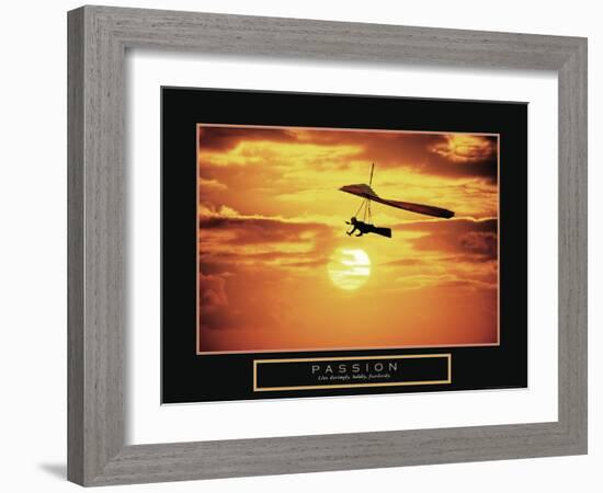 Passion - Hang Glider-Unknown Unknown-Framed Photo