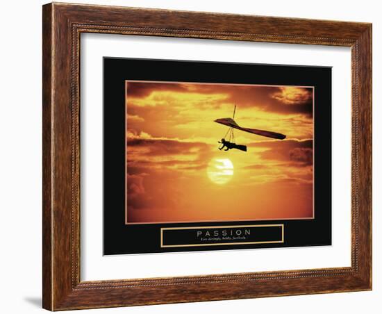 Passion - Hang Glider-Unknown Unknown-Framed Photo