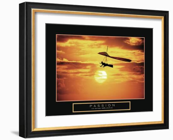 Passion - Hang Glider-Unknown Unknown-Framed Photo