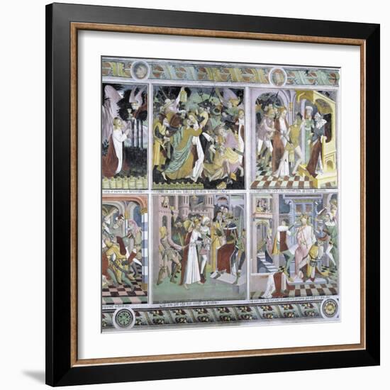 Passion of Christ, 1492-Giovanni Canavesio-Framed Giclee Print