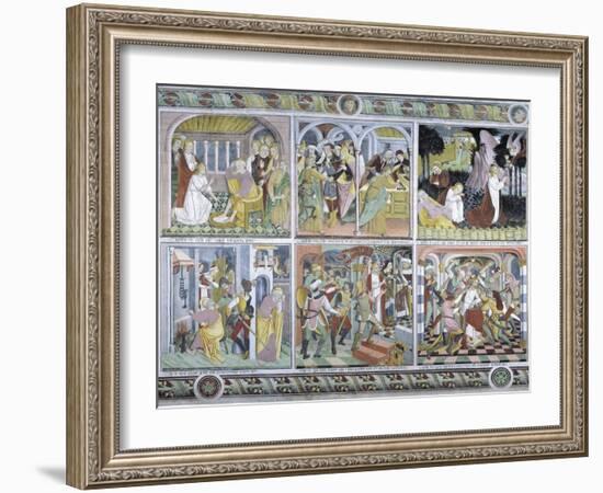 Passion of Christ, 1492-Giovanni Canavesio-Framed Giclee Print