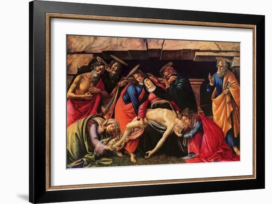 Passion of Christ-Sandro Botticelli-Framed Art Print