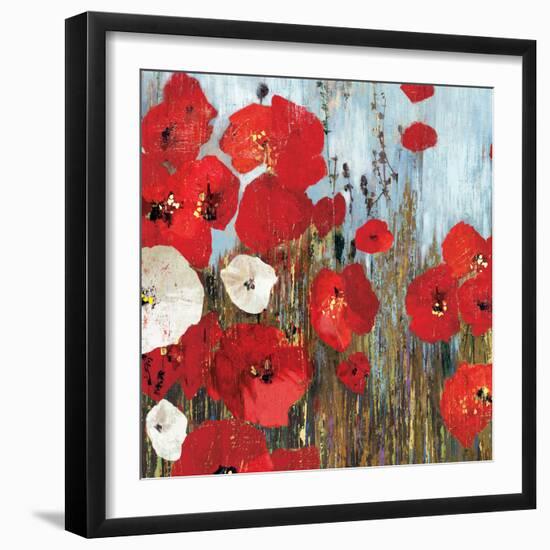 Passion Poppies I-Andrew Michaels-Framed Art Print