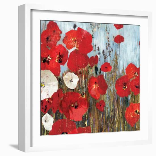 Passion Poppies I-Andrew Michaels-Framed Art Print