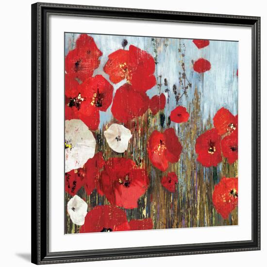 Passion Poppies I-Andrew Michaels-Framed Giclee Print