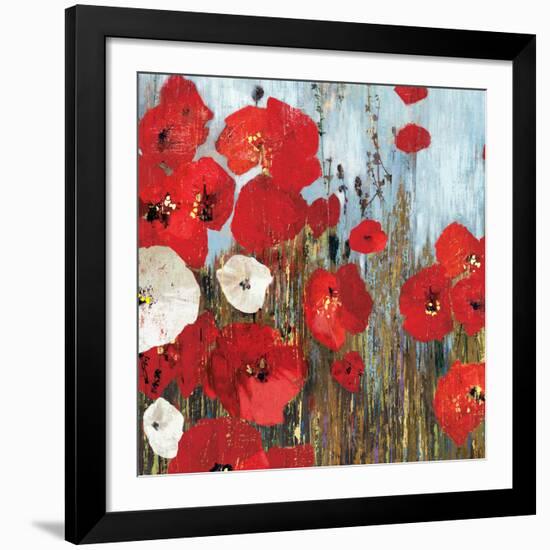 Passion Poppies I-Andrew Michaels-Framed Giclee Print