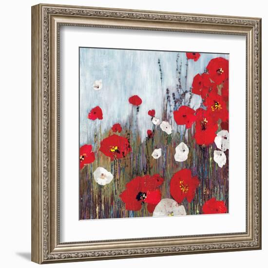 Passion Poppies II-Andrew Michaels-Framed Art Print