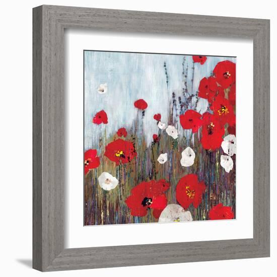 Passion Poppies II-Andrew Michaels-Framed Art Print