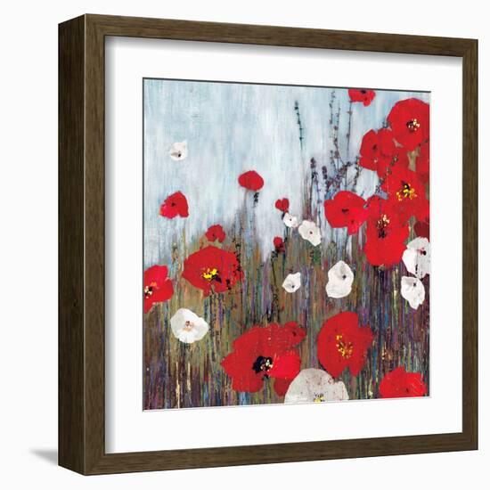 Passion Poppies II-Andrew Michaels-Framed Art Print