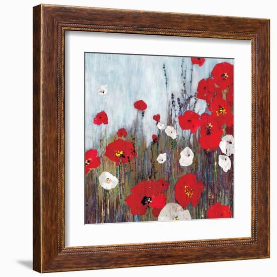 Passion Poppies II-Andrew Michaels-Framed Art Print