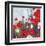 Passion Poppies II-Andrew Michaels-Framed Art Print