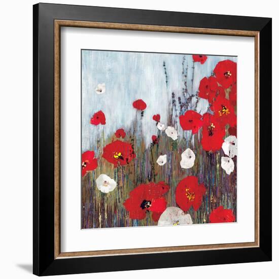 Passion Poppies II-Andrew Michaels-Framed Art Print