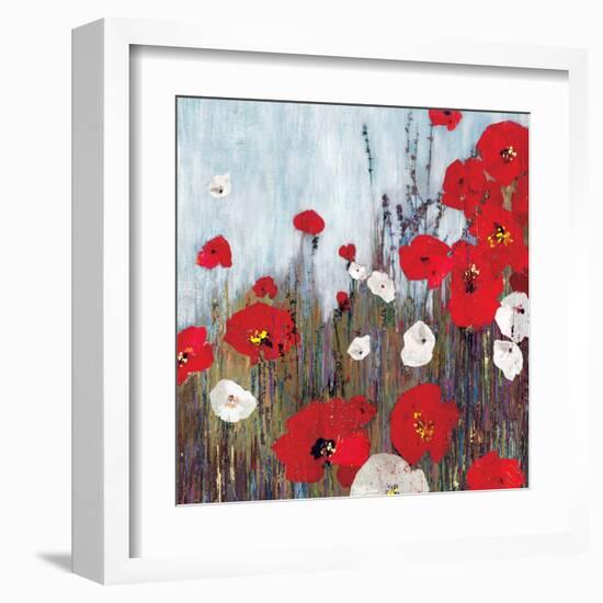 Passion Poppies II-Andrew Michaels-Framed Art Print