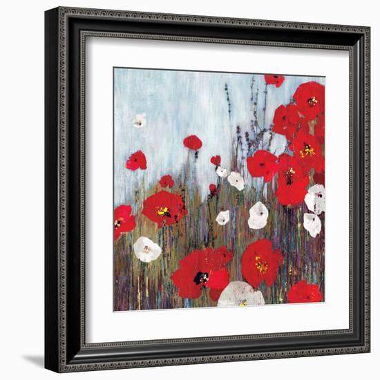 Passion Poppies II-Andrew Michaels-Framed Art Print