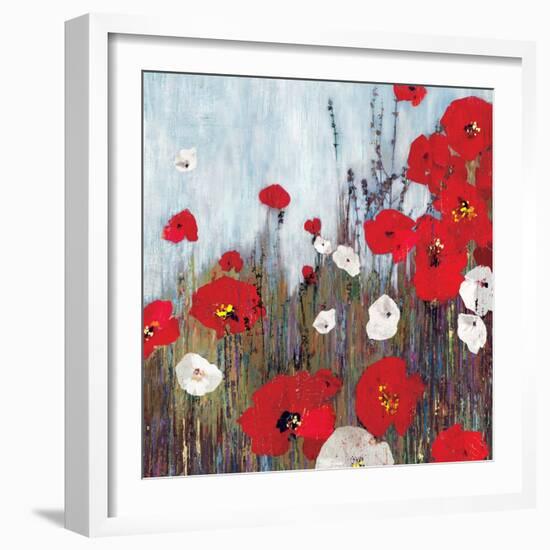 Passion Poppies II-Andrew Michaels-Framed Premium Giclee Print