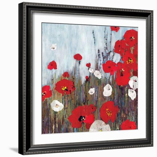 Passion Poppies II-Andrew Michaels-Framed Premium Giclee Print