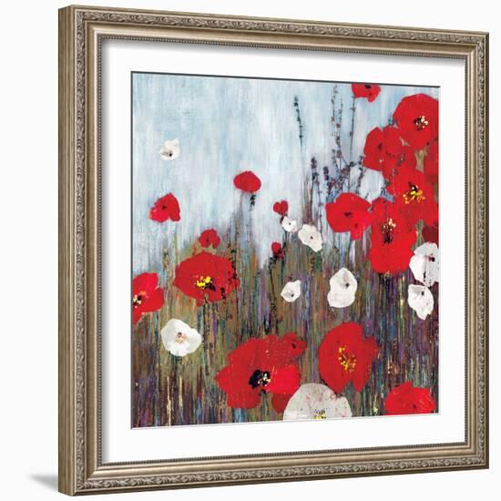 Passion Poppies II-Andrew Michaels-Framed Art Print