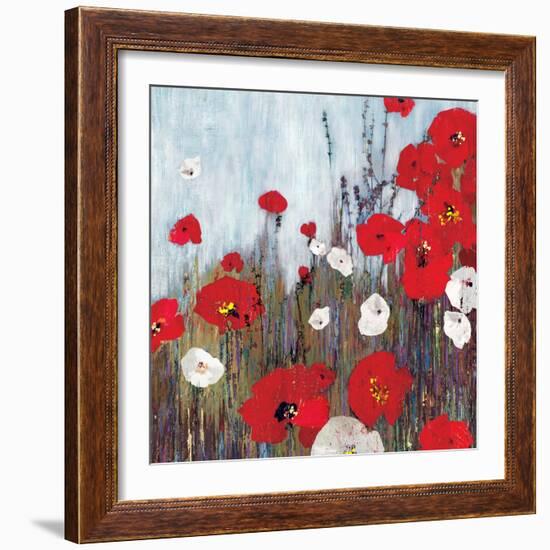 Passion Poppies II-Andrew Michaels-Framed Art Print