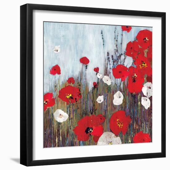 Passion Poppies II-Andrew Michaels-Framed Art Print