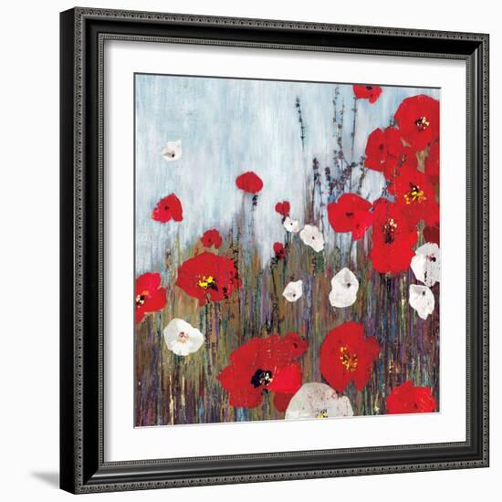 Passion Poppies II-Andrew Michaels-Framed Art Print