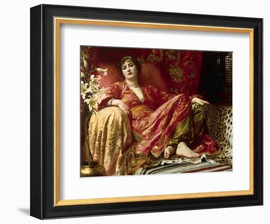 Passion-Frank Bernard Dicksee-Framed Giclee Print