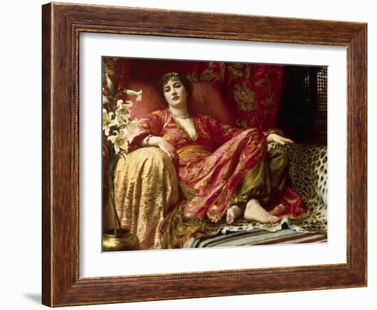 Passion-Frank Bernard Dicksee-Framed Giclee Print