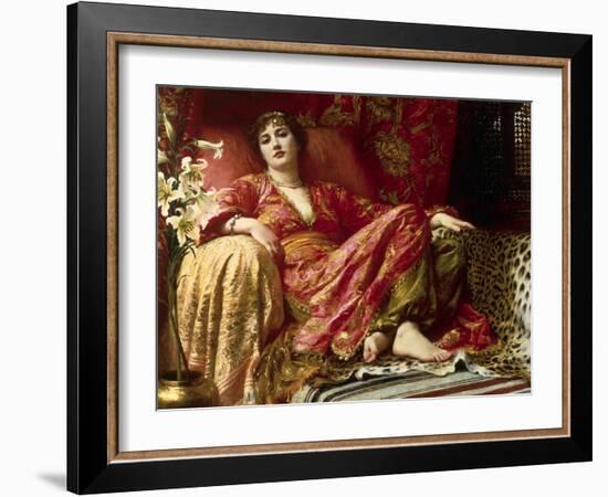 Passion-Frank Bernard Dicksee-Framed Giclee Print