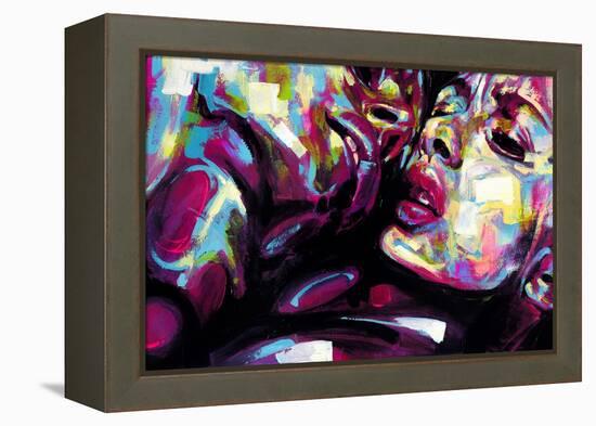 Passion-James Grey-Framed Stretched Canvas