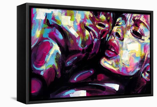 Passion-James Grey-Framed Stretched Canvas