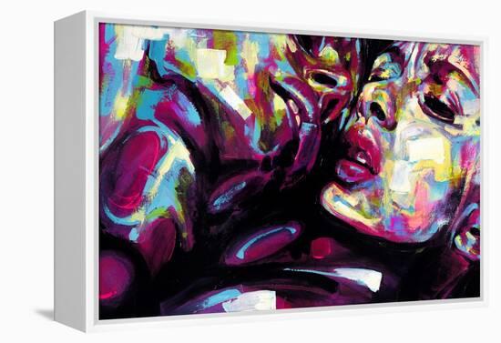 Passion-James Grey-Framed Stretched Canvas