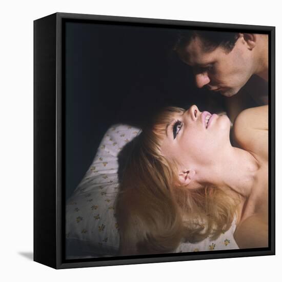 Passionate Couple-null-Framed Premier Image Canvas