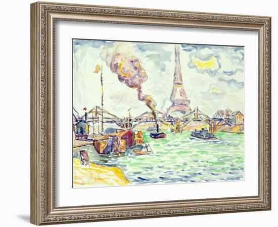 Passy, C.1898-Paul Signac-Framed Giclee Print