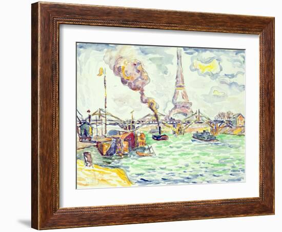 Passy, C.1898-Paul Signac-Framed Giclee Print