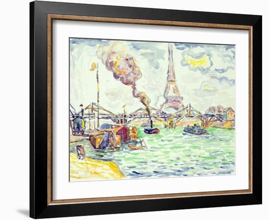 Passy, C.1898-Paul Signac-Framed Giclee Print