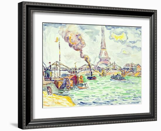 Passy, C.1898-Paul Signac-Framed Giclee Print